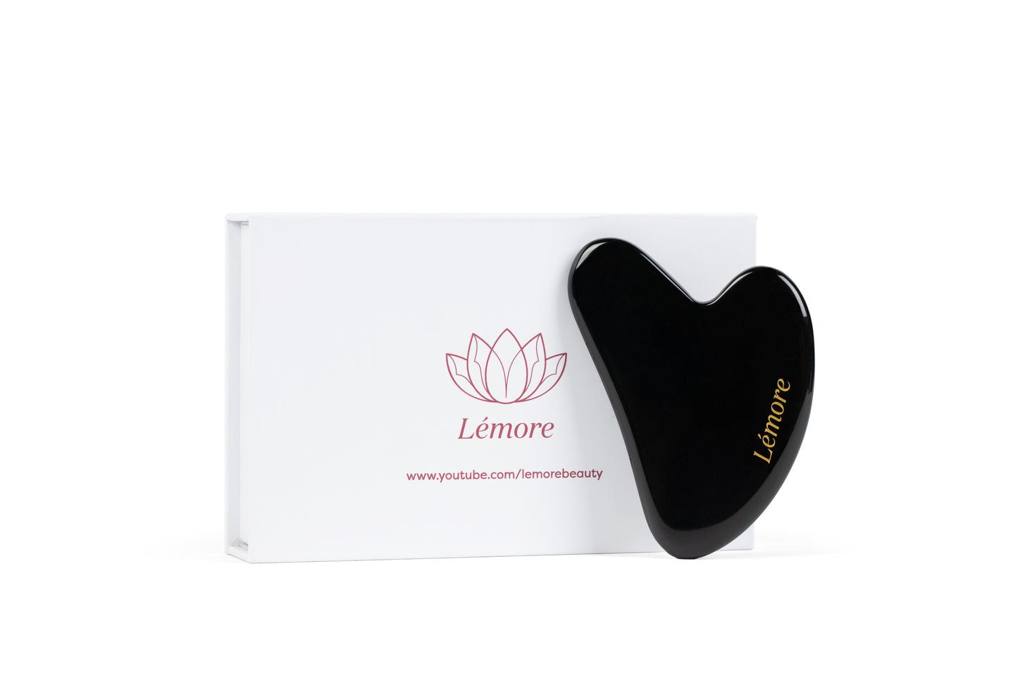 Premium Obsidian Gua Sha Facial & Acupressure Massage Tool