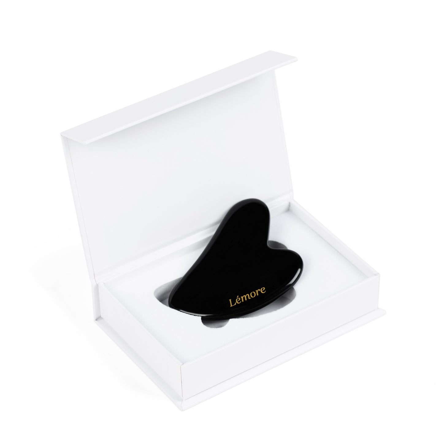 Premium Obsidian Gua Sha Facial & Acupressure Massage Tool